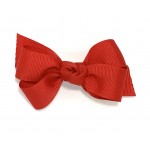 Red Grosgrain Bow - 3 Inch